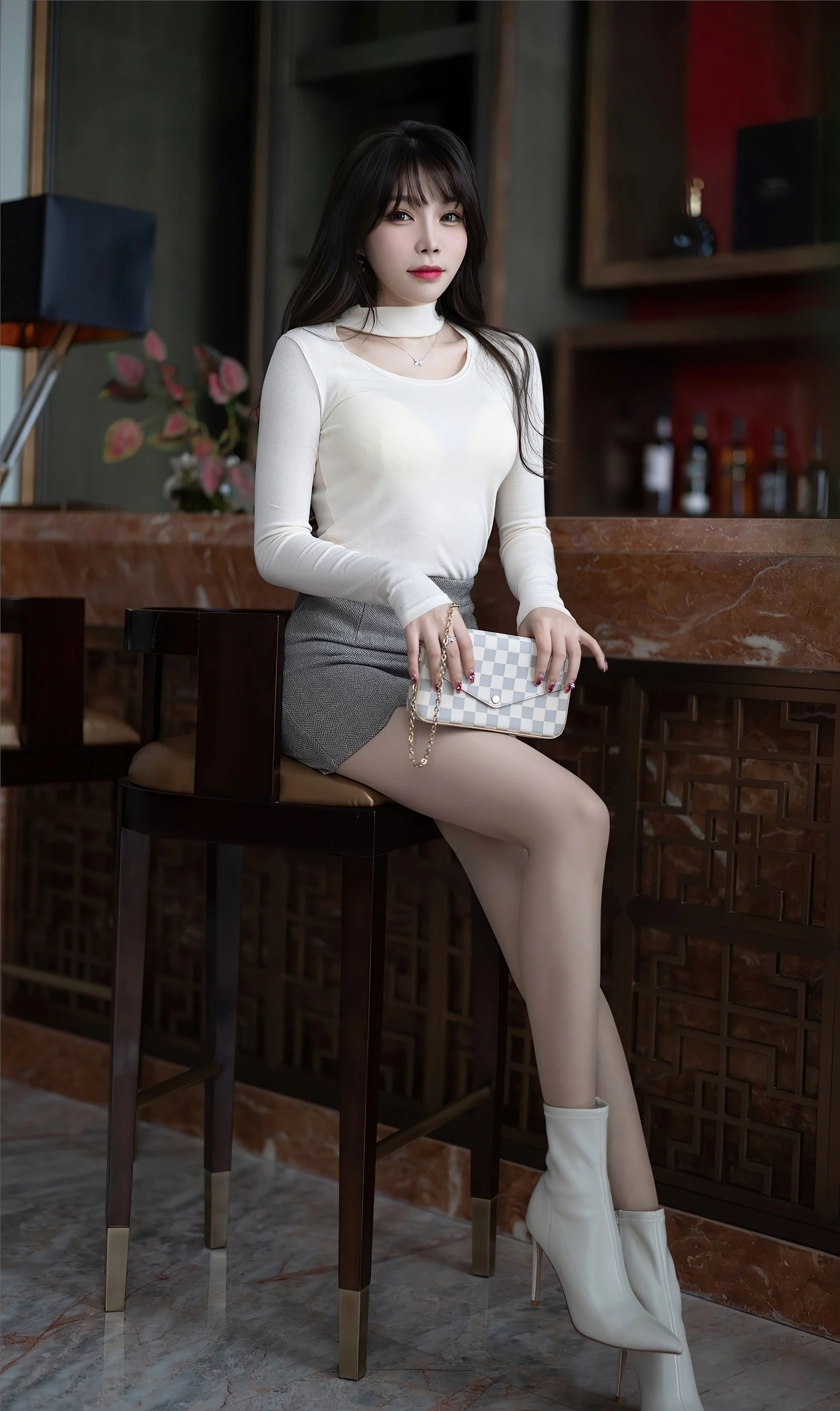 美国小天后赛琳娜戈梅兹，夏季优雅大气的半裙穿搭