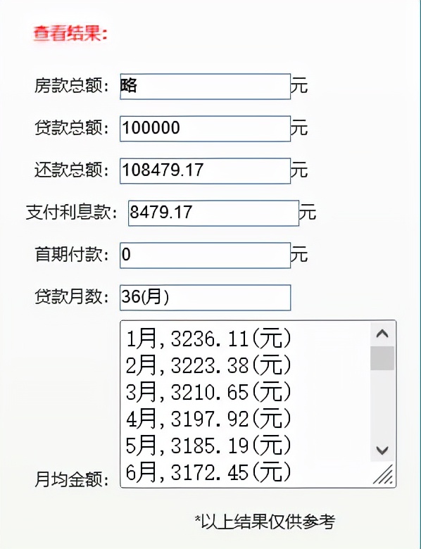 利息怎么算10万图片