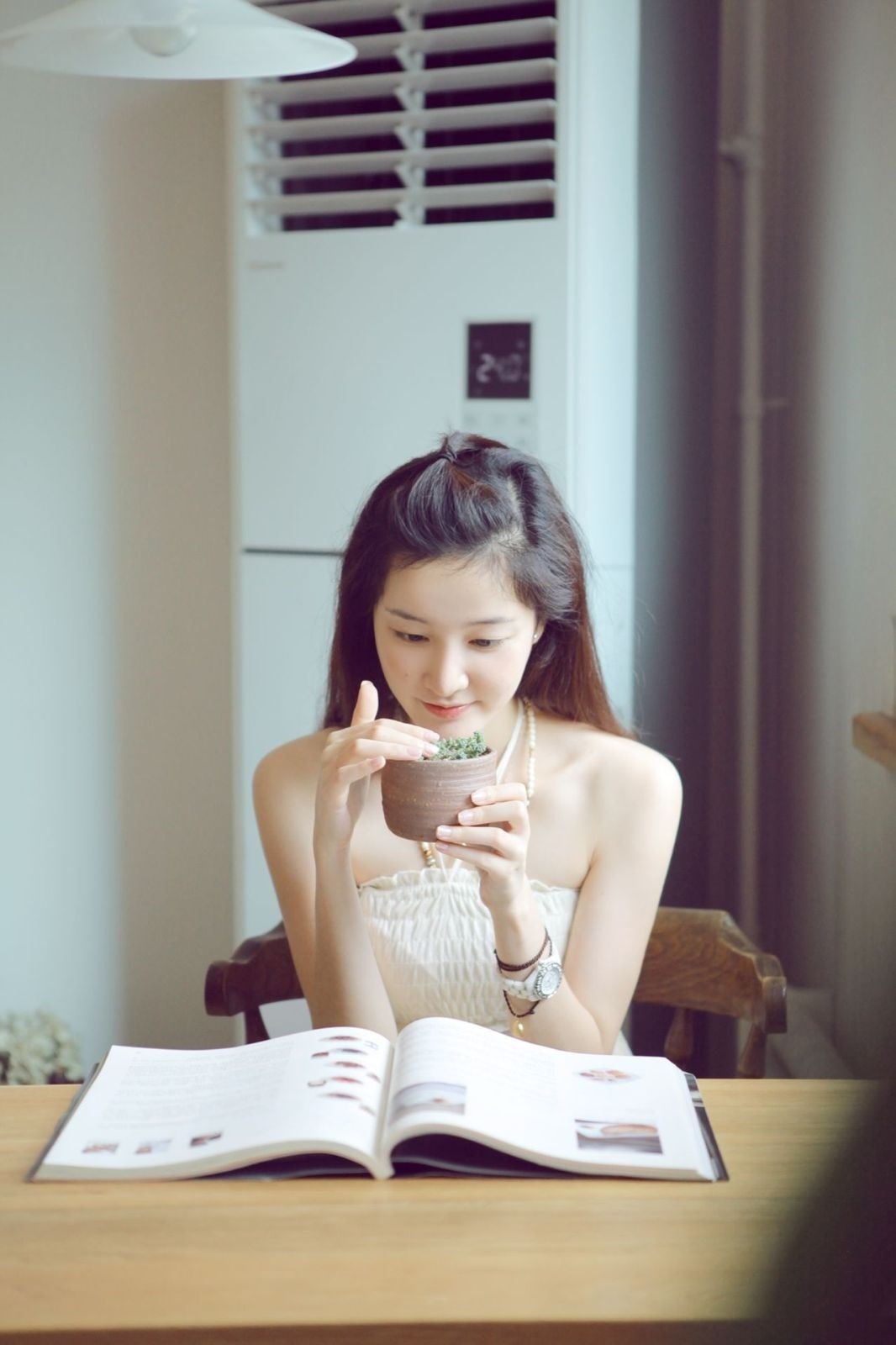 “国民初恋”崔心心，清纯可爱