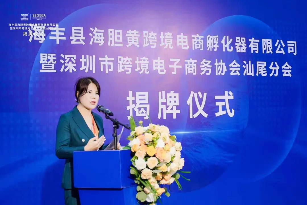 深圳市跨境电子商务协会汕尾运营中心正式揭牌成立