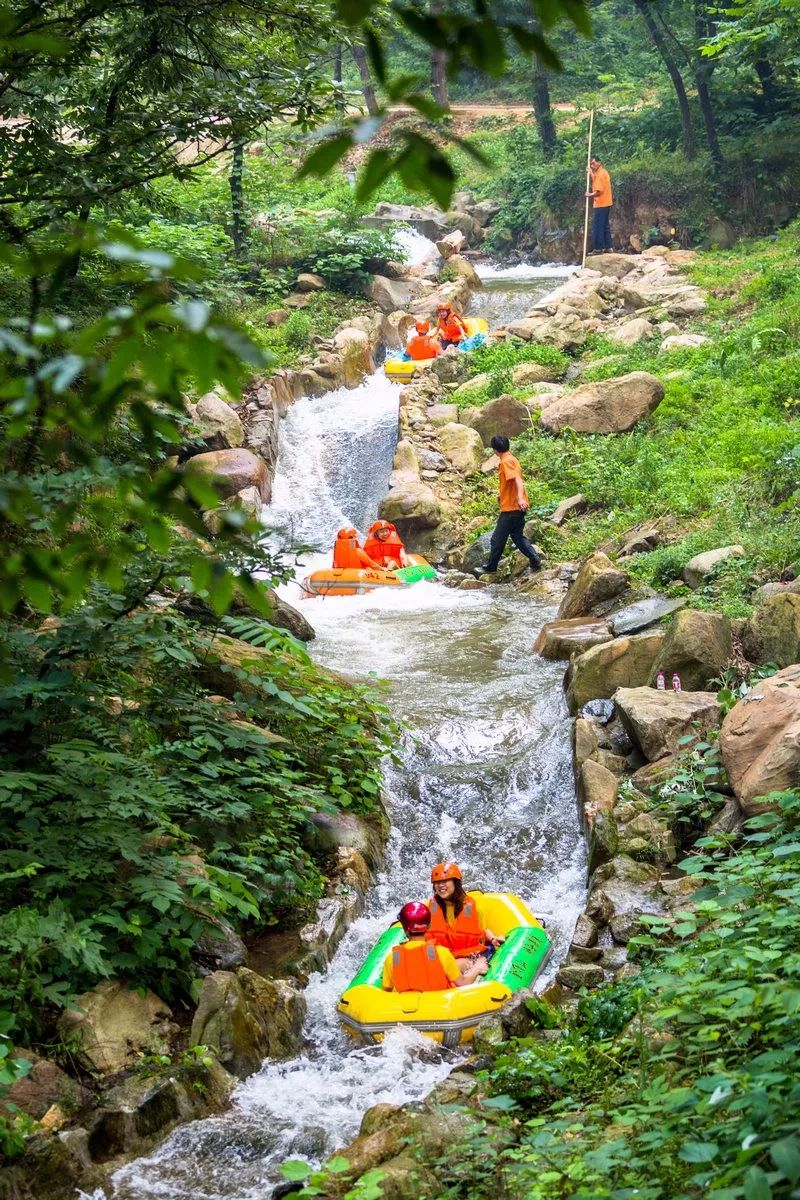 6月11日金顶山峡谷漂流激情开漂！门票+6.18元开始抢购啦