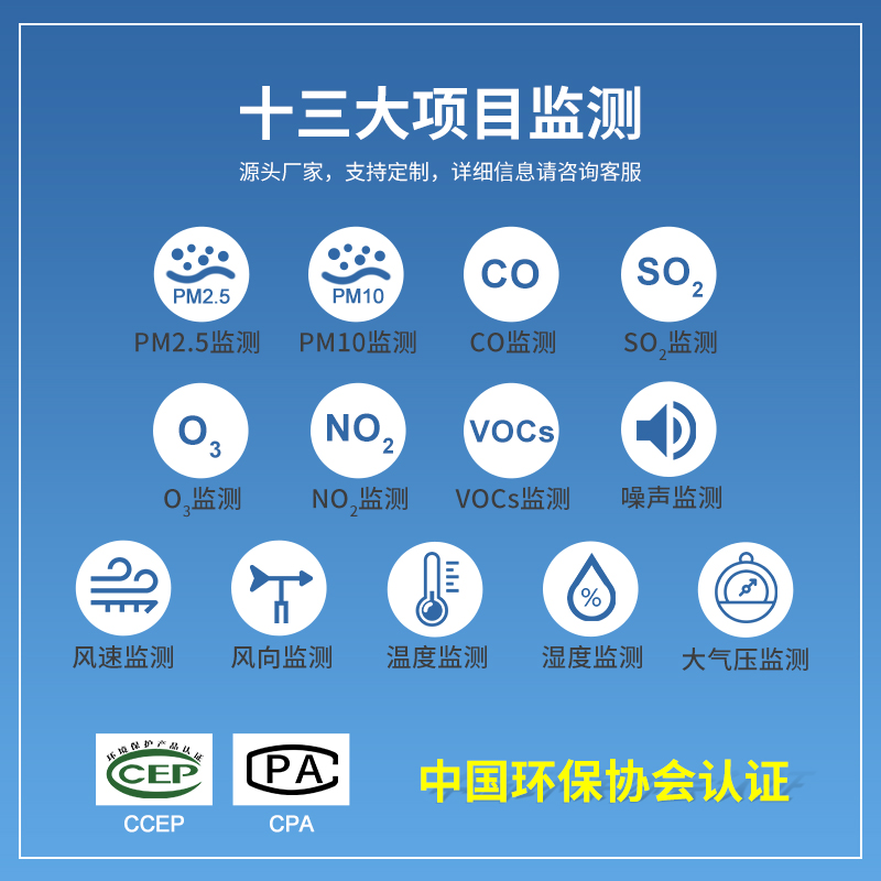 網(wǎng)格化大氣環(huán)境監測系統方案