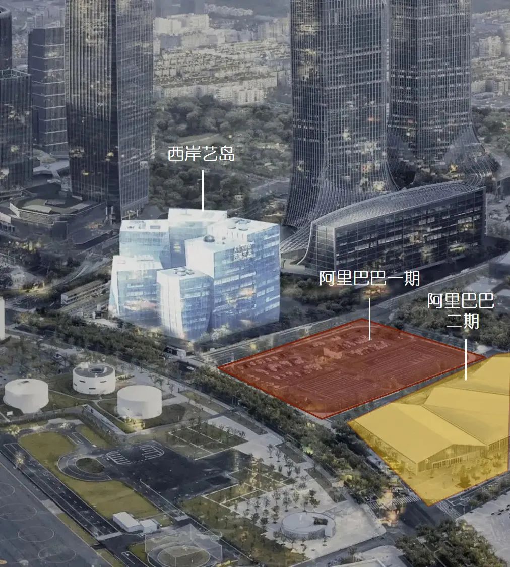 西岸艺岛，被阿里巴巴收入囊中