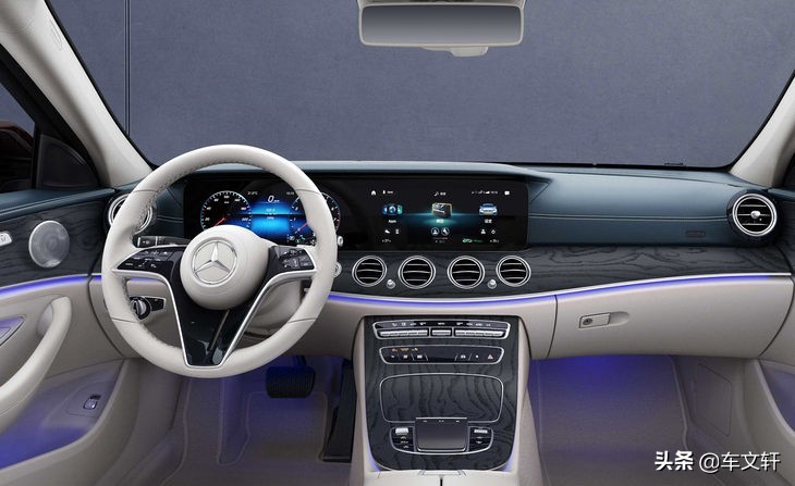 新款奔驰E正式上市，售价43.81万元-54.24万元，立标版更为商务