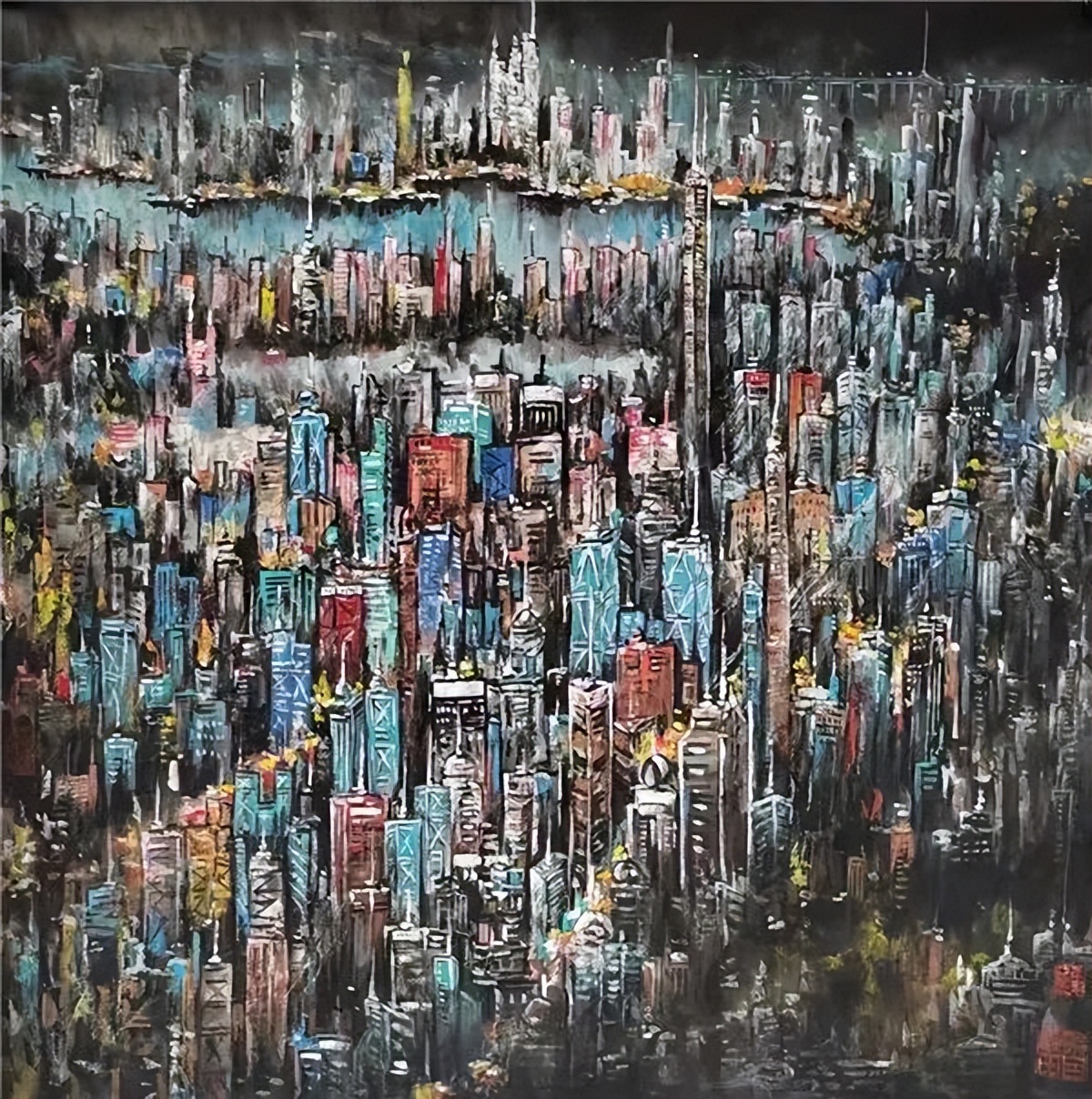 众志成城“丹青”抗疫 颍东区美术家协会美术作品网络展