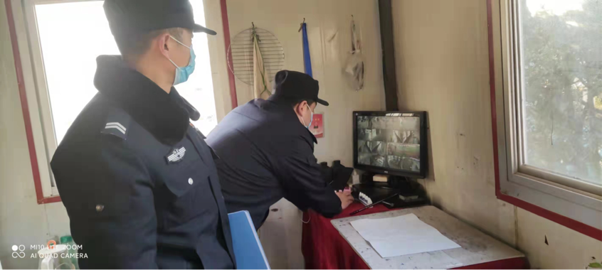护校安园丨武功县公安局贞元派出所强化督导检查校园安保