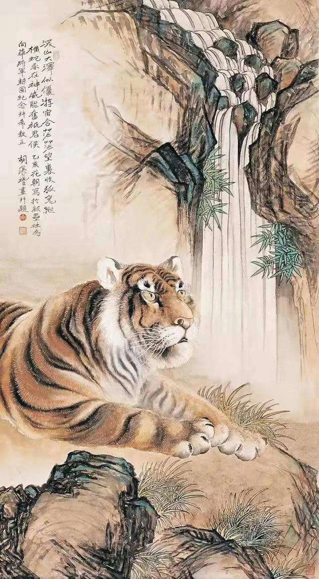 中国十大名家擅长画虎的是