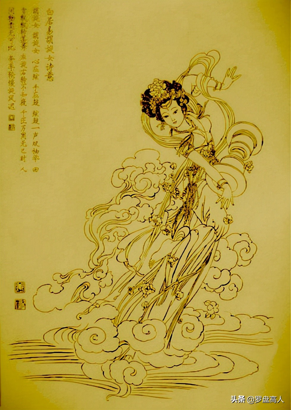 古代美女图(贺岁书画欣赏:古代小说与传说的仕女画像)