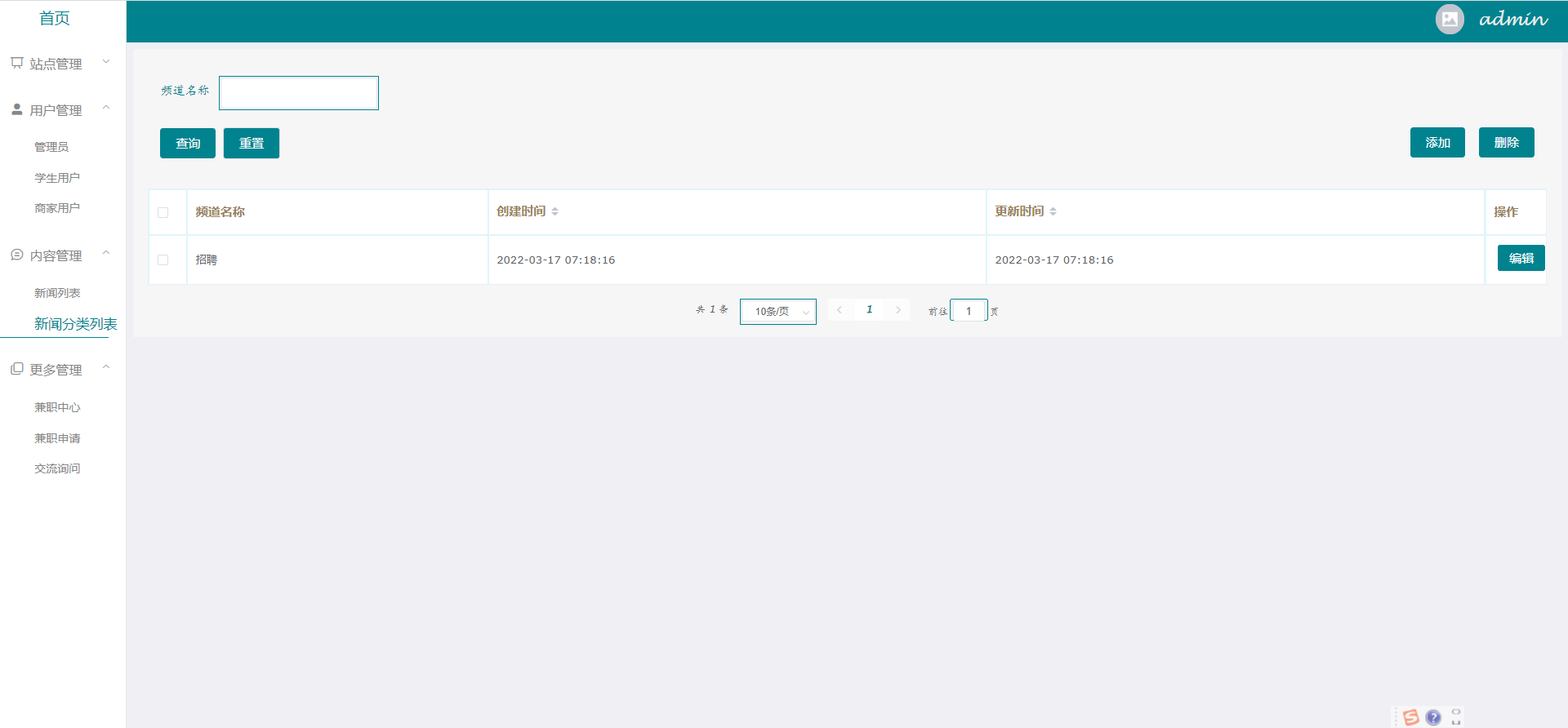 基于Python的学生兼职平台的设计和实现