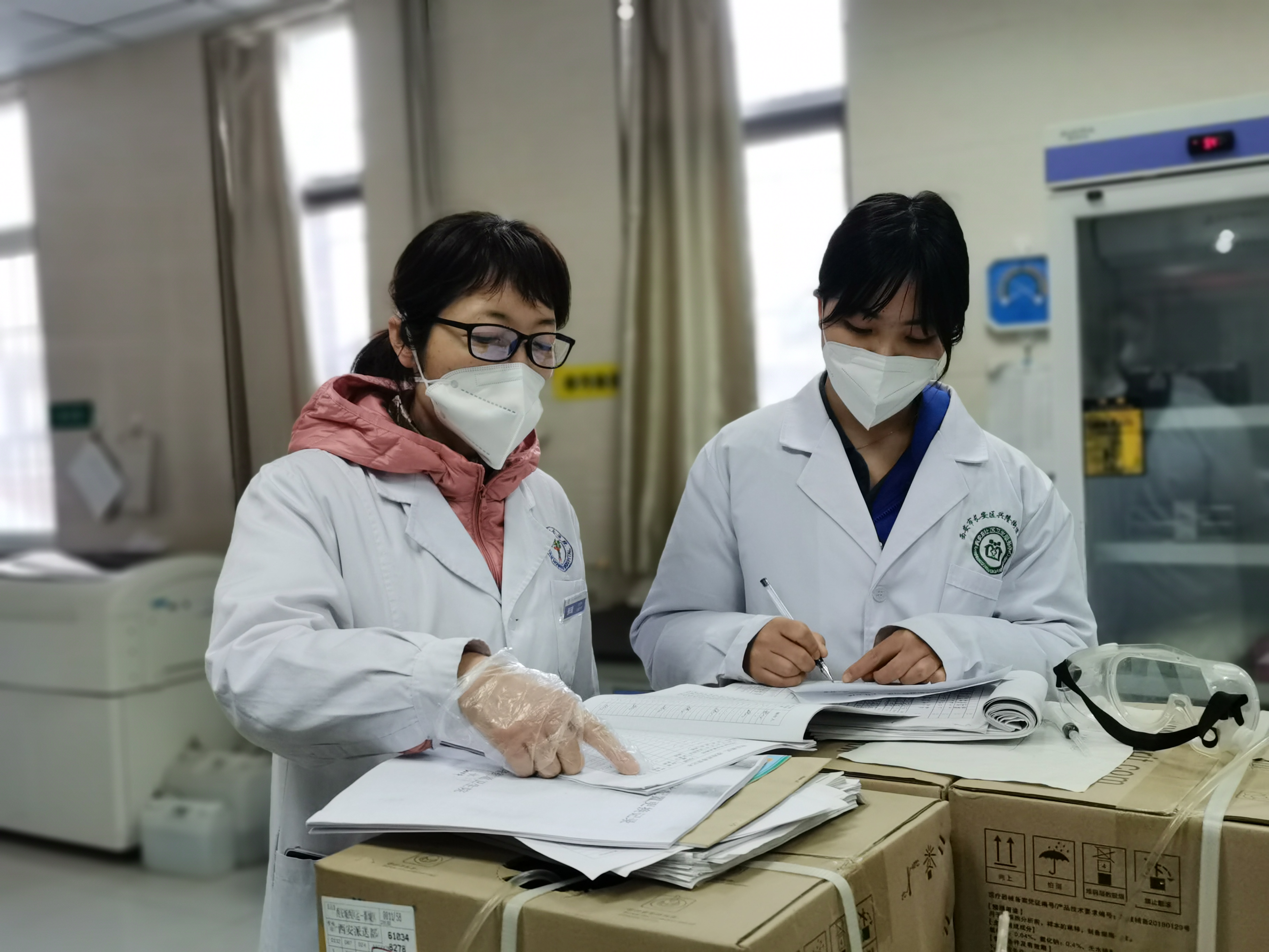 西安市红会医院院领导对兴隆街道卫生院支援工作进行检查指导