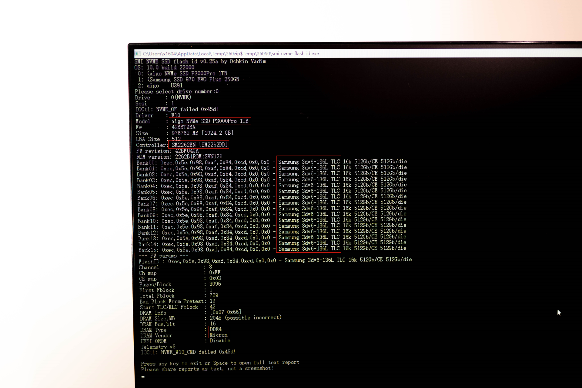 标称3500MB/s的aigo硬盘，P3000 Pro表现出人意料，闪存颗粒大不同