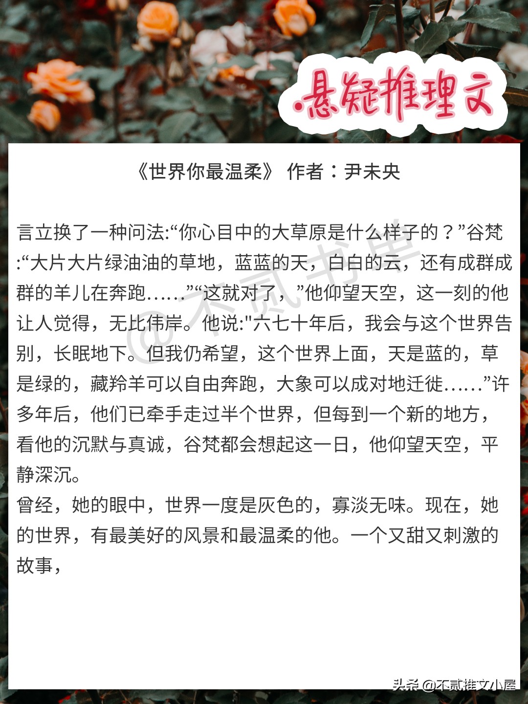 悬疑推理文：《别对他说谎》《待我有罪时》《只有他知道》