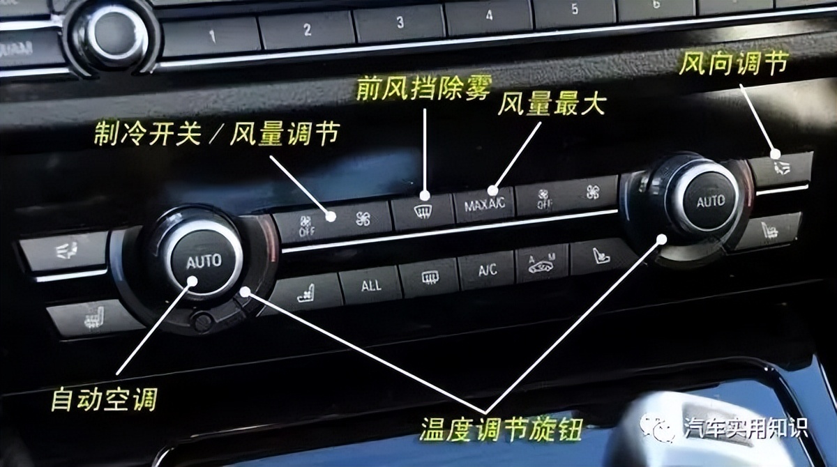 最全的車內按鍵圖解！老司機也不一定認的全