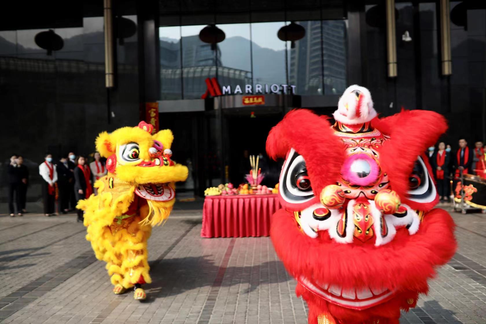 重庆万豪酒店元宵祈福仪式圆满落幕