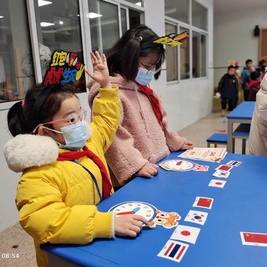 杭州市青蓝青华实验小学二年级非纸笔项目化学评活动