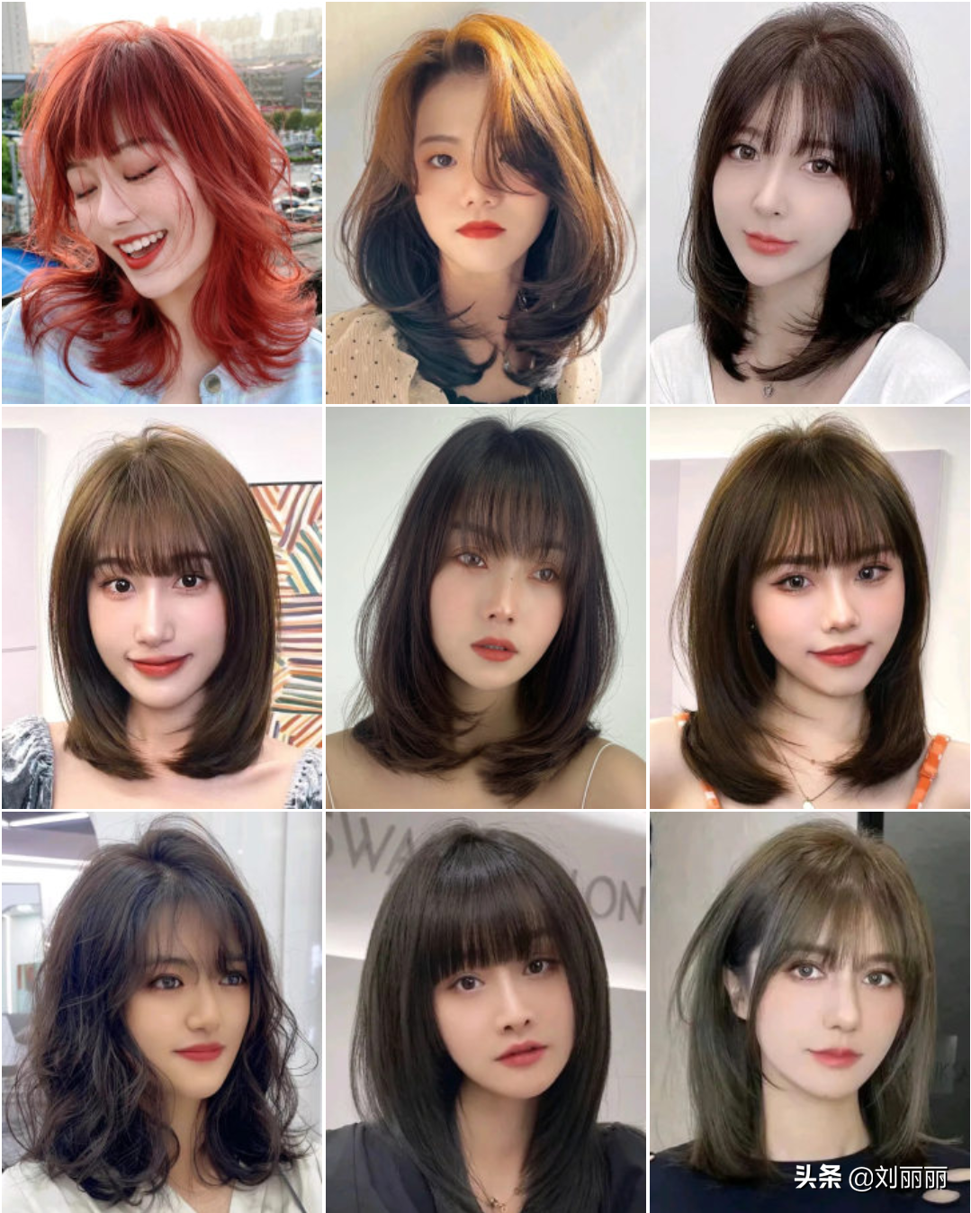 1月这些发型会流行，有长有短100多款，看看喜欢吗