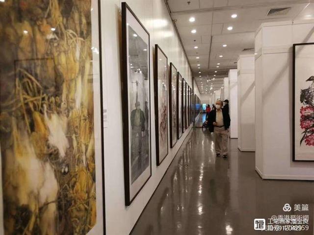 工筆畫家潘金良作品入展香港全球水墨畫大展2021