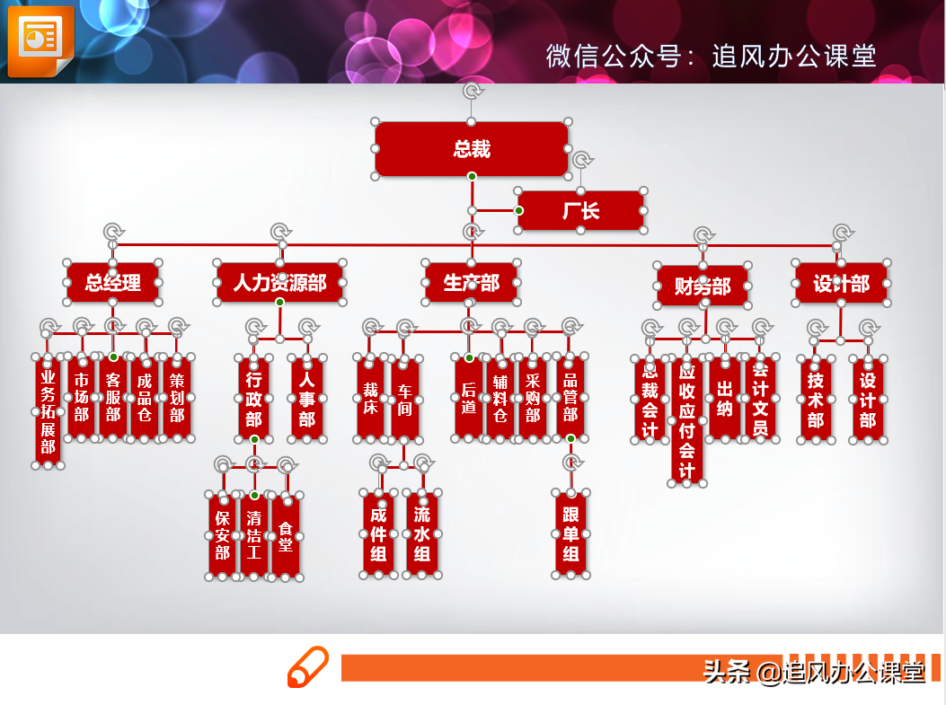 还在傻傻用形状画组织结构图(用形状组成的图画)