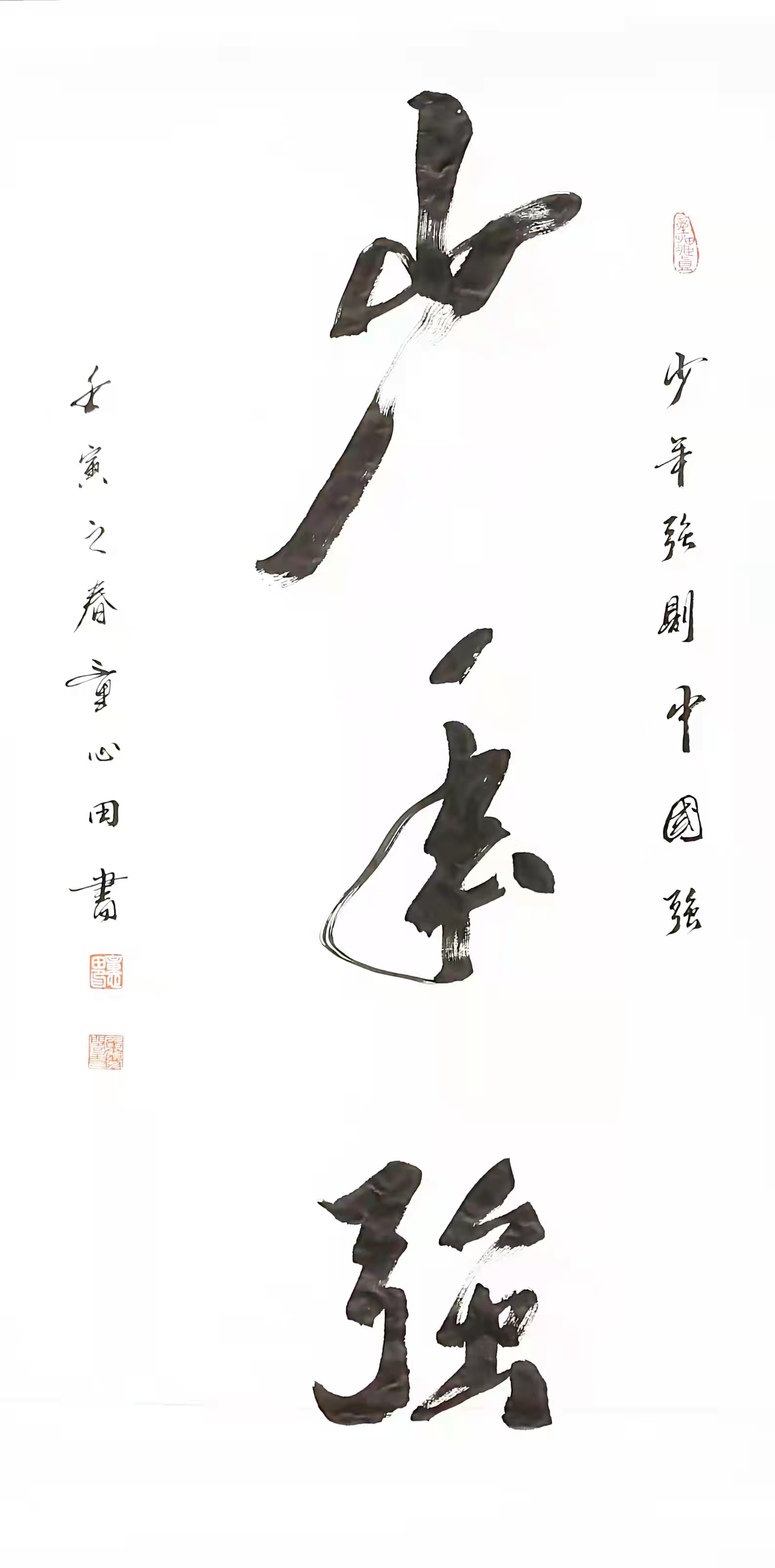 2022全國兩會(huì)書畫界焦點(diǎn)人物——童式書法創(chuàng)始人童心田