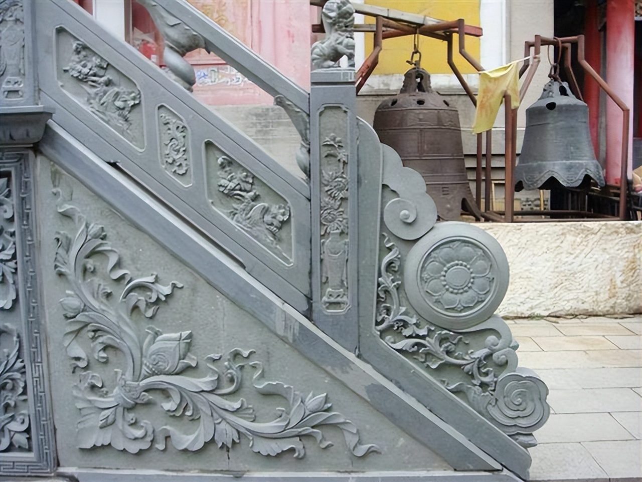 花岗岩浮雕——石雕栏杆上的浮雕(多图赏析)