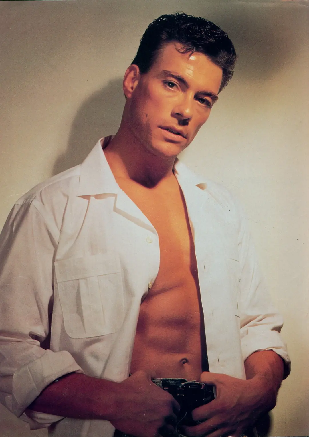 充满力量感的尚格云顿，始终是很多人心中最劲爆的动作巨星