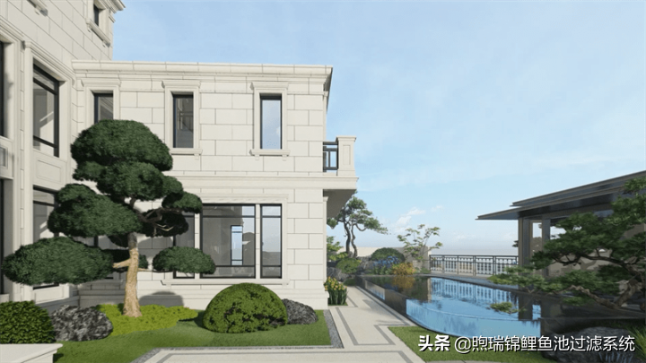 煦瑞生态水如何把拆除的旧池建造成标杆鱼池？鱼池过滤系统揭秘