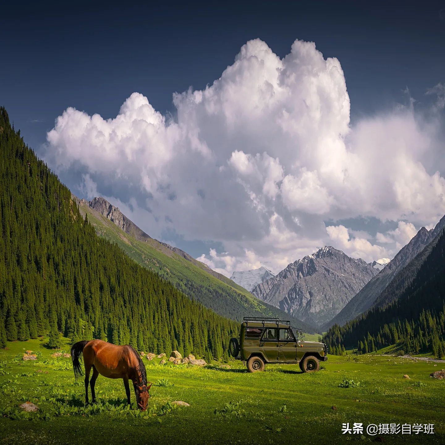 风景照片,怎么能拍得更好看,我从专业摄影师那里学来的,5个风光摄影