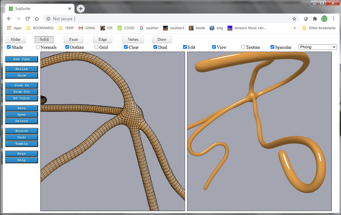 JavaScript實戰3D建模軟件開發