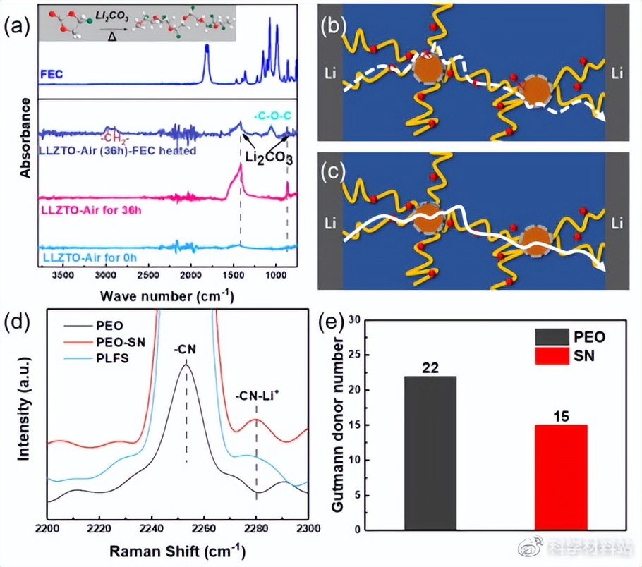 PEO基固态聚合物电解质锂离子传输效率提升锂金属电池循环稳定性