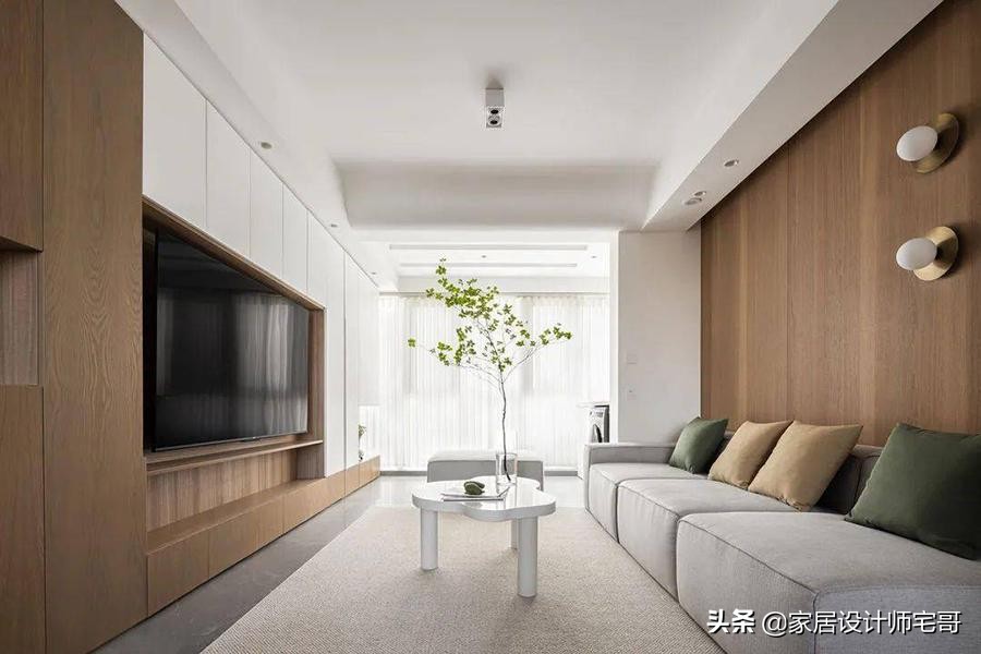 上海4口之家109㎡的家，全屋高级又大气，美出新境界，太有品味了