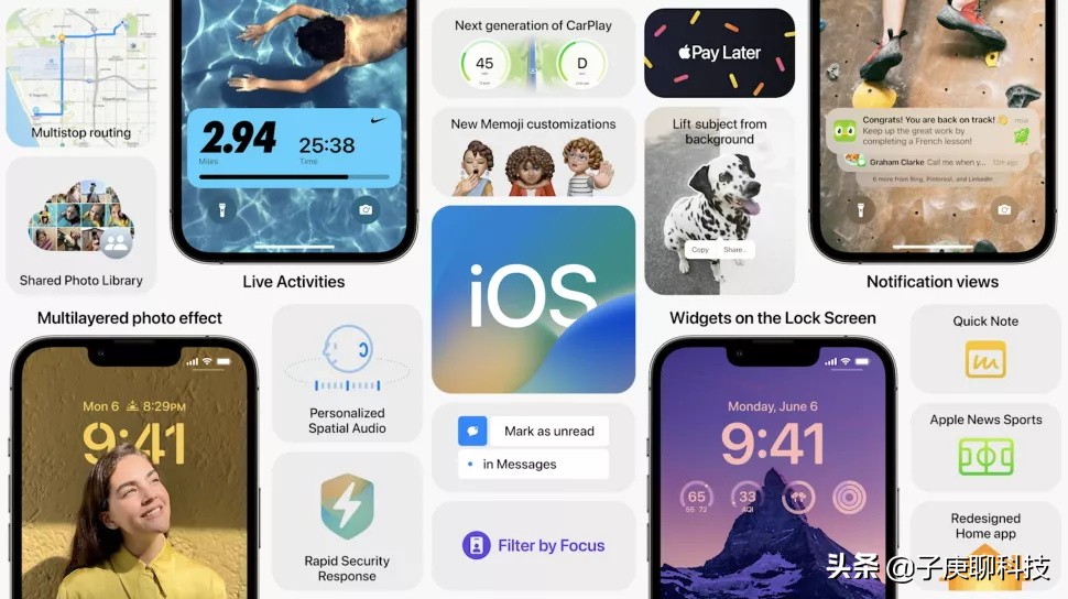 iOS 16 锁屏——苹果刚刚透露的消息 5 个讯息