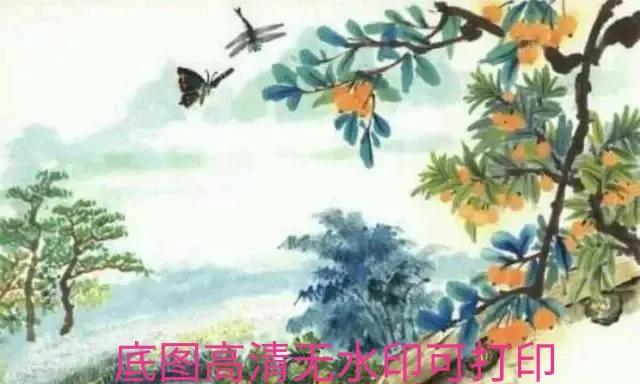 四年级语文下册古诗《四时田园杂兴（其二十五）》（底图可打印）