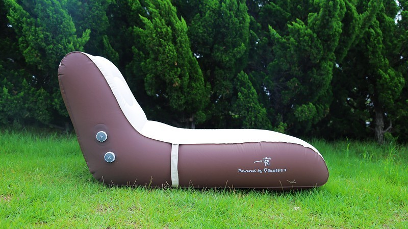 户外舒适休息 一宿一键自动充气/放气贵妃榻沙发