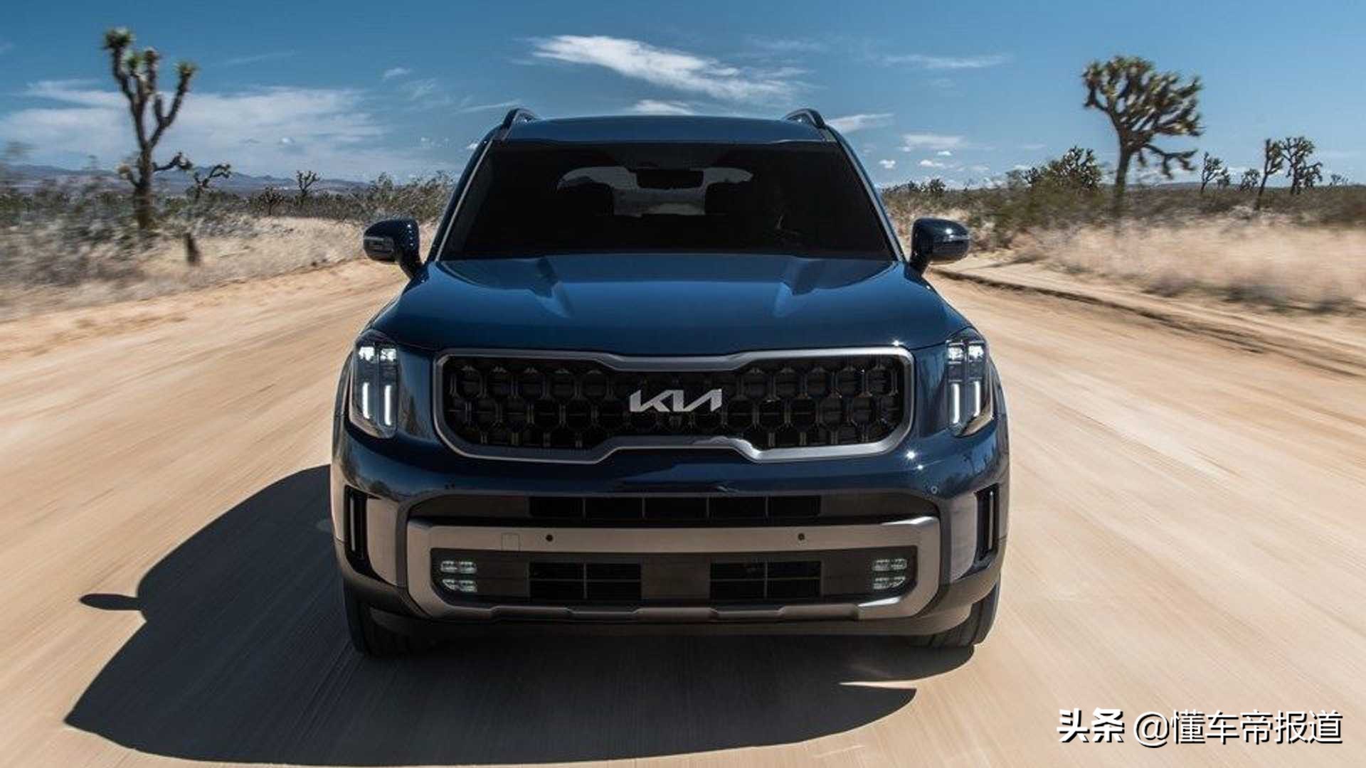 新车｜韩风挑战北美巨兽，配备3.8V6动力！起亚新款Telluride发布