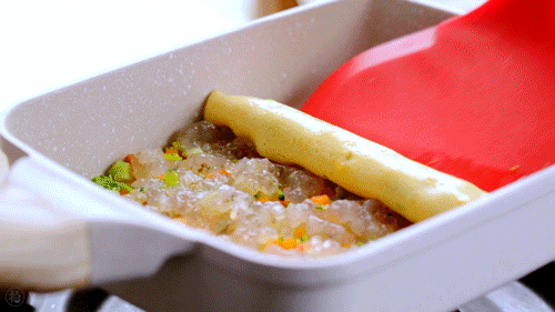 香滑绵密，吃不腻的厚蛋烧，平底锅就能做的高颜值早餐