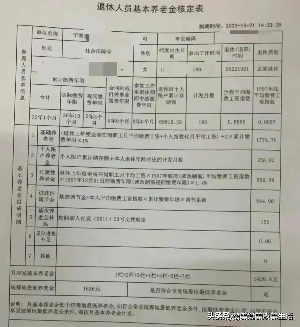 浙江省养老金计算方法，多达6项，真让人羡慕