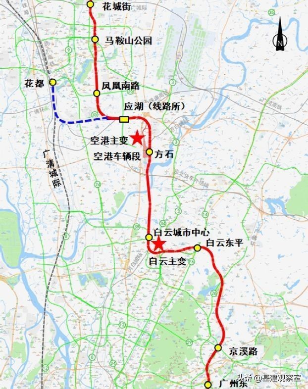 广州地铁18号线北延段最新进展探秘，花都有望半小时直达市中心