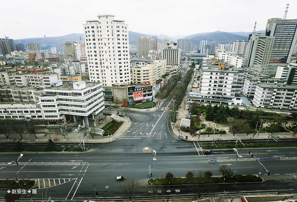 疫情笼罩下的秦州城（组图）