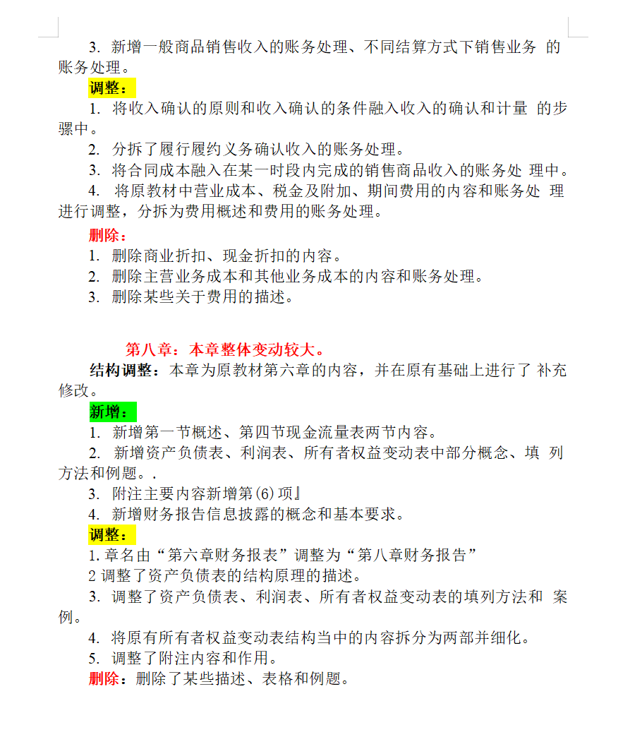 2022初级会计教材大变动！实务变动近40%最新教材变动解析