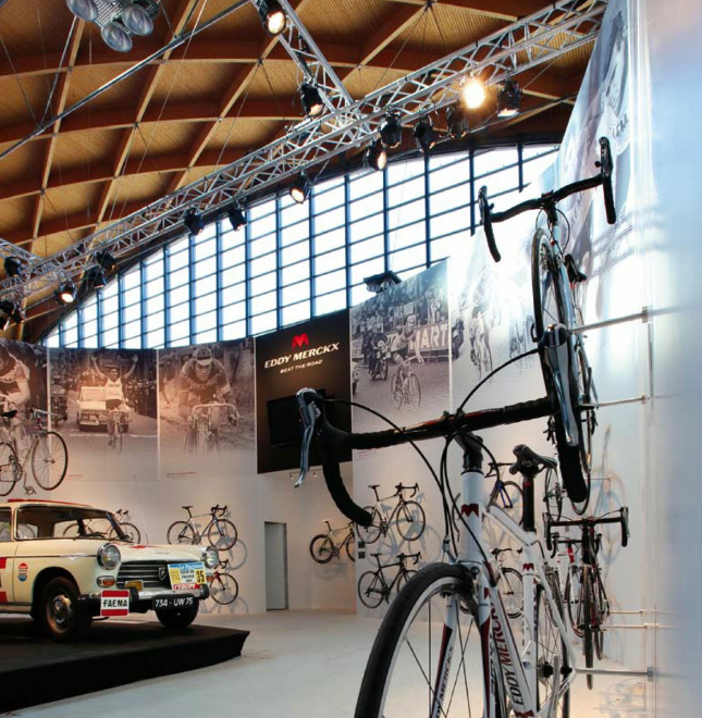 展馆设计案例鉴赏:欧洲自行车展艾迪·莫克斯展厅