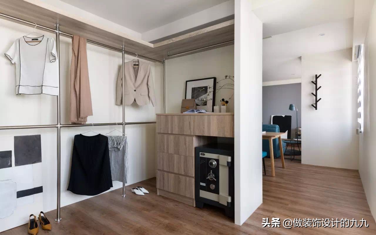 旧房改造 | 这4款小衣帽间只要2.5m²，超强收纳