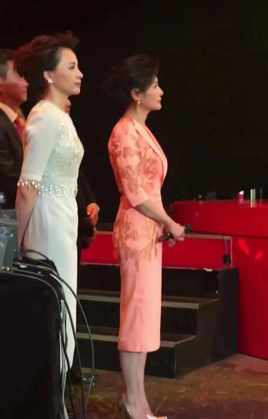 董卿周涛同框，气质品味不相上下，终于明白内涵美的高级形式