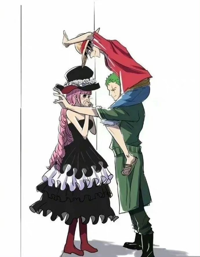 《海贼王》版花式壁咚,路飞和索隆各种秀,骑马咚和腰马咚太抢眼