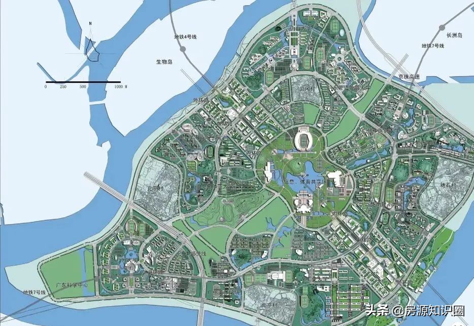 「广州国际创新城」越秀·大学·星汇城楼盘简介。4.8万/平