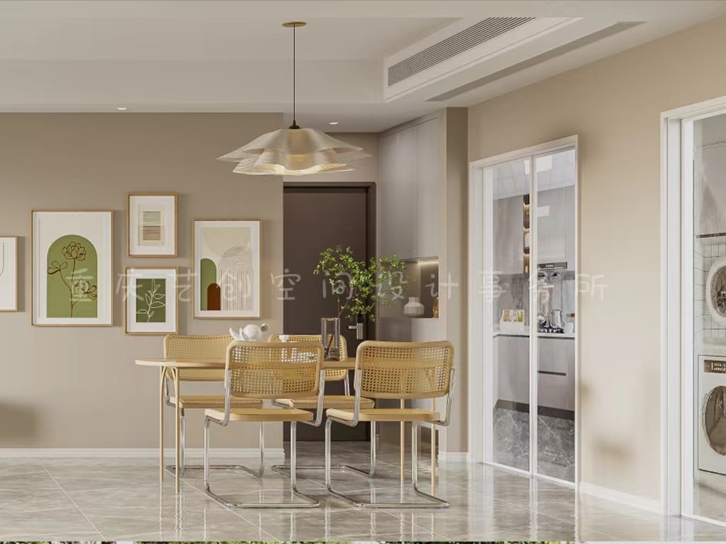 案例分享 || 100㎡小美风格的家，享受简约、浪漫的生活