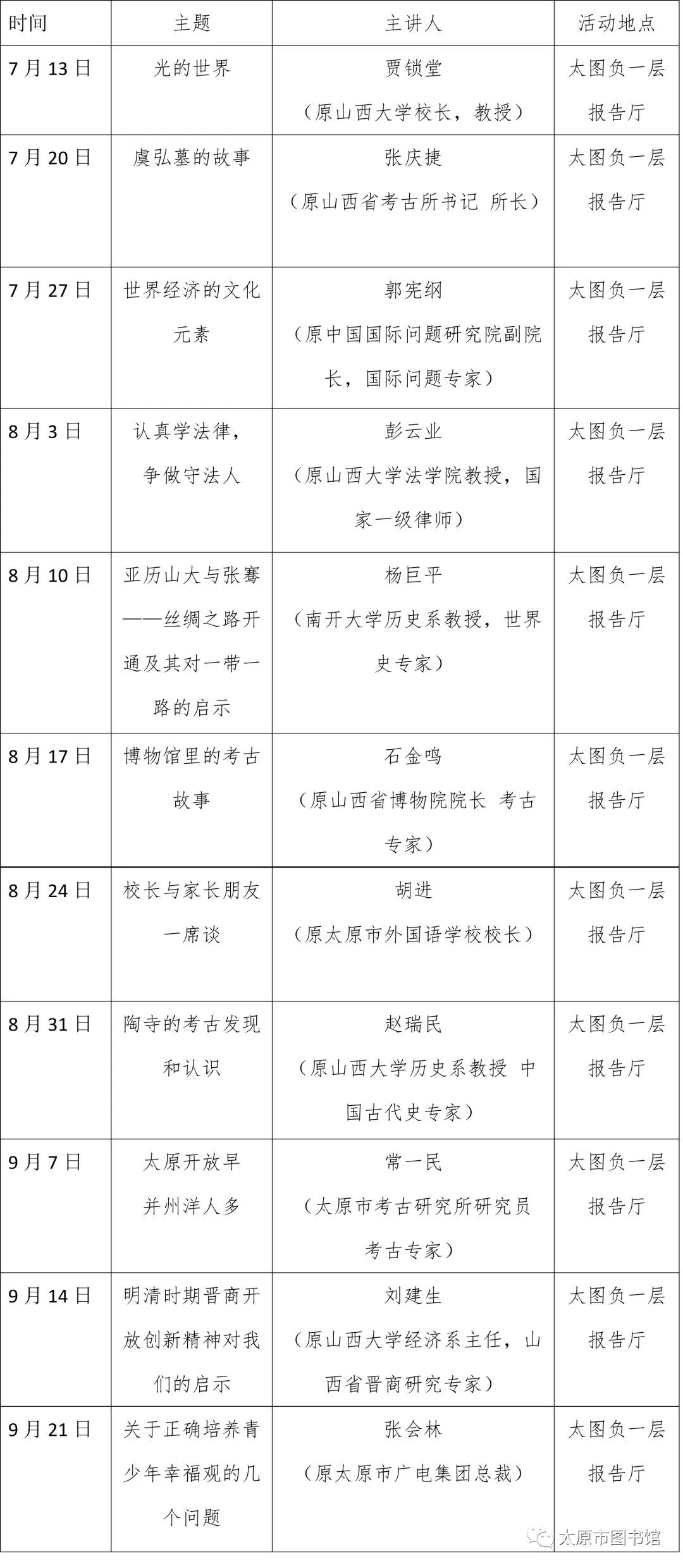 叮~你有一份暑期文化大礼包，请查收！——关爱青少年“伴你成长”公开课堂下周开课！