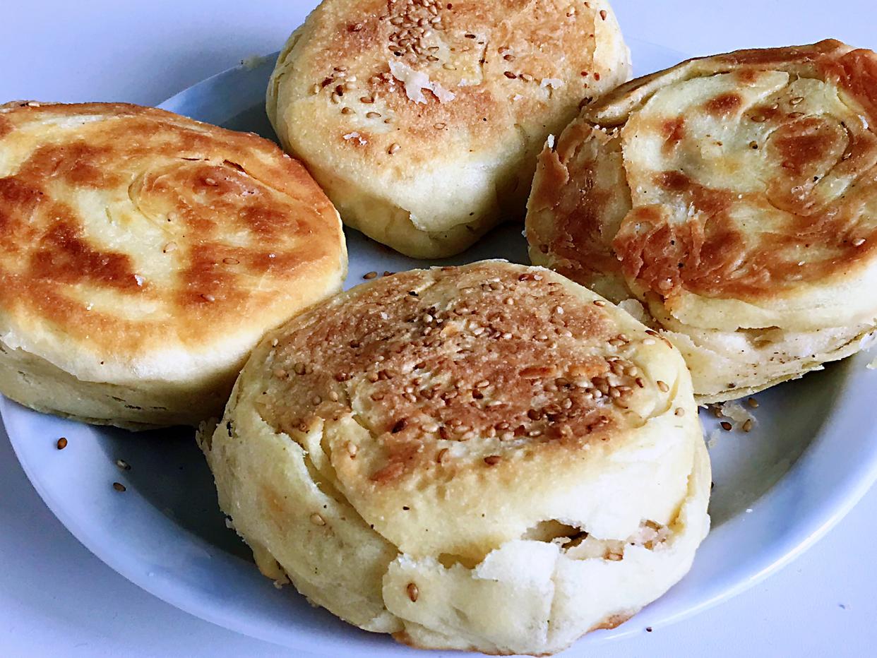 图片[16]-【椒盐油酥烧饼】做法步骤图 操作简单 一学就会-起舞食谱网