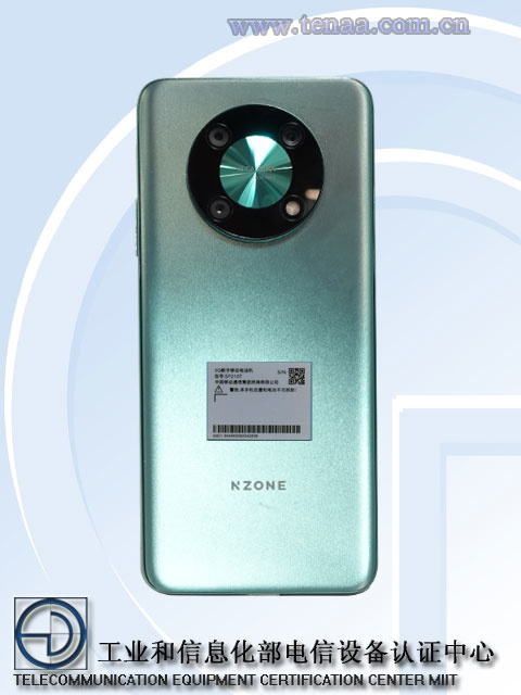 中国移动 NZONE 新机通过工信部入网：后置 50MP 星环三摄