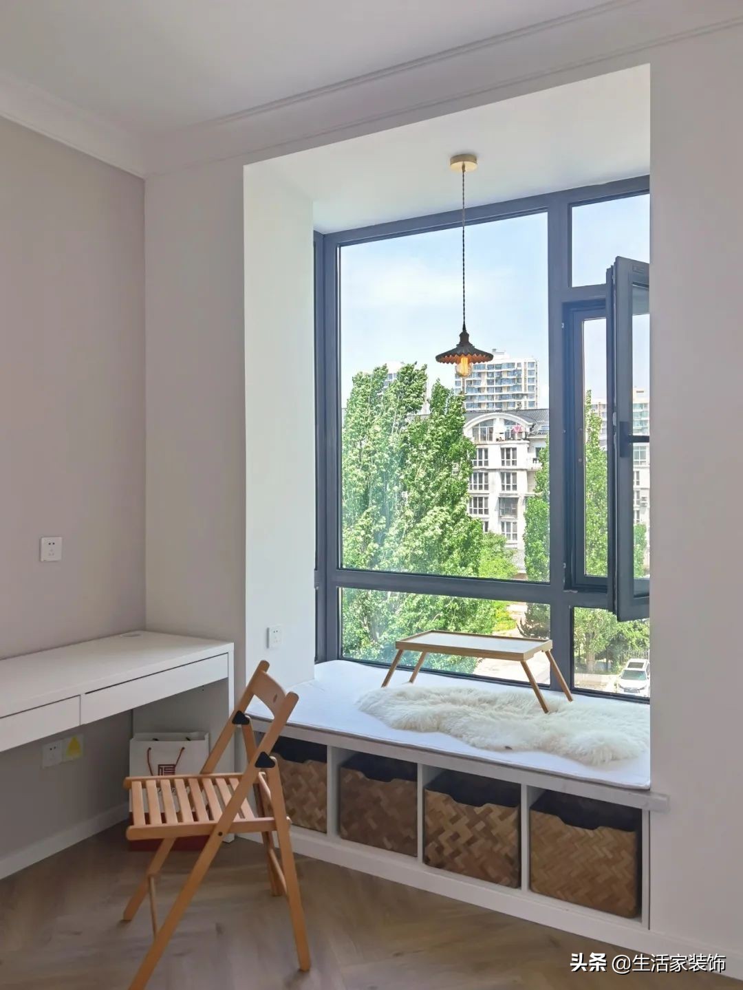 98㎡老房焕新，直接变成ins风的网红打卡点，她家这样装修太绝了