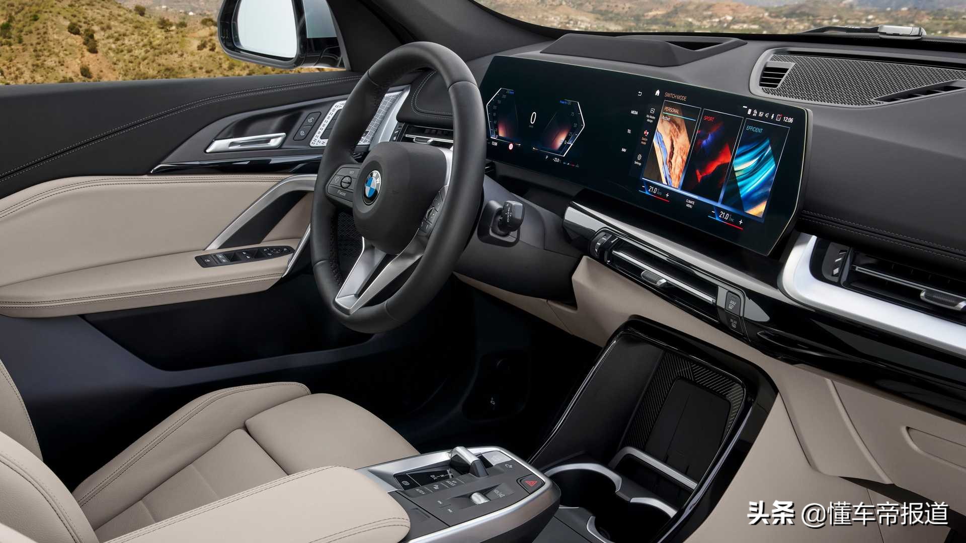 宝马x1中控台按钮图解(新车) - 四帝国车市